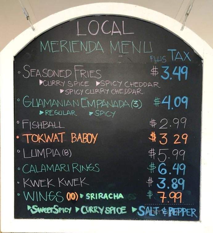 Halo Halo Bar & Boba Station - Suisun City, CA menu_pic