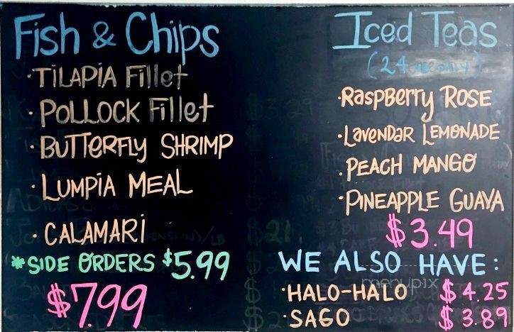 Halo Halo Bar & Boba Station - Suisun City, CA menu_pic
