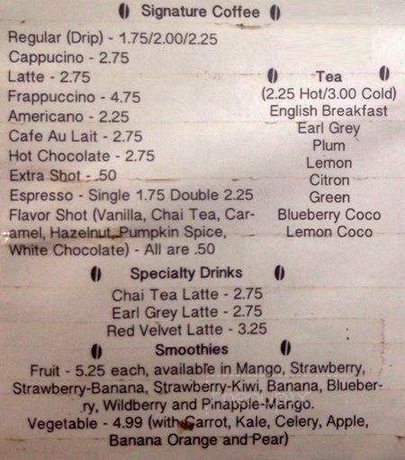 Cafe Walnut - Philadelphia, PA menu_pic