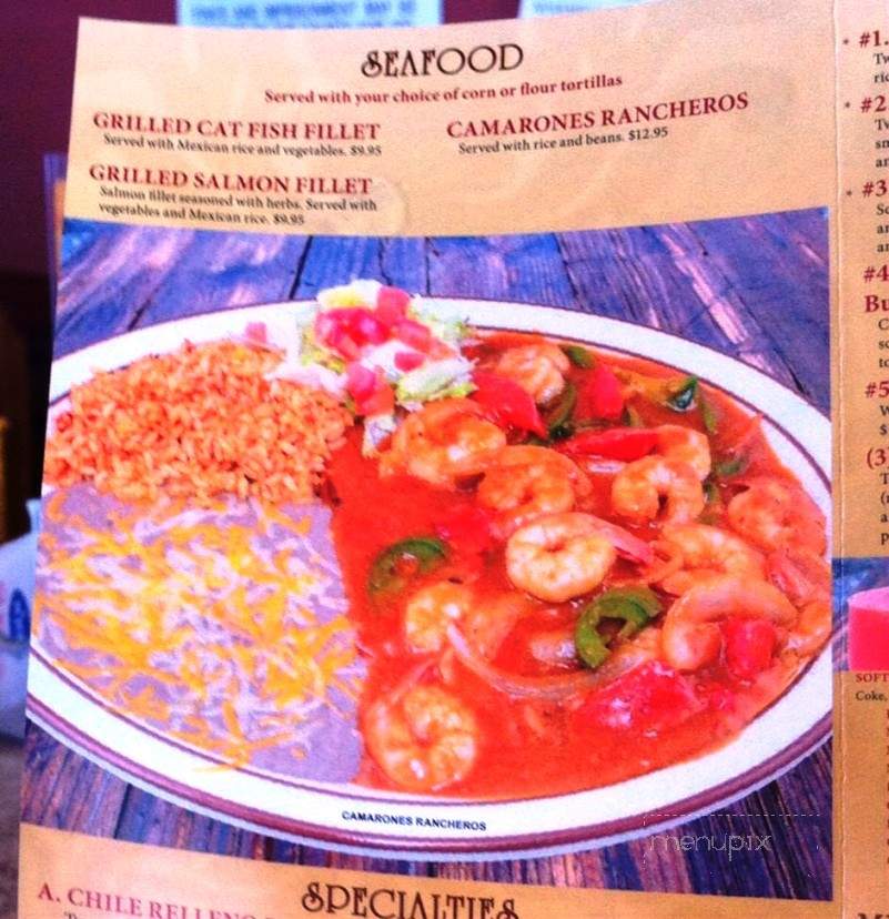 Taqueria Jalisco Mexican Grill - Aurora, CO menu_pic