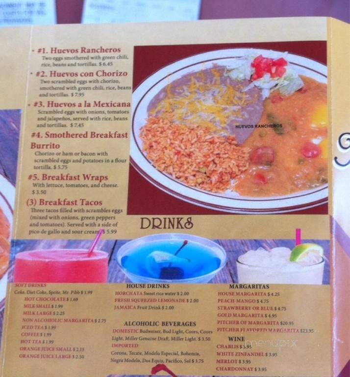 Taqueria Jalisco Mexican Grill - Aurora, CO menu_pic