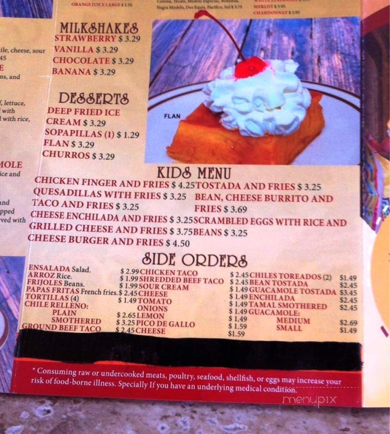 Taqueria Jalisco Mexican Grill - Aurora, CO menu_pic