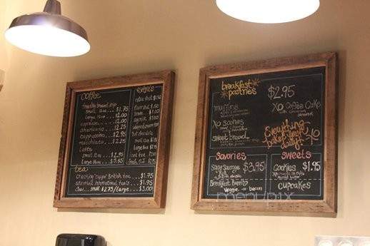 Xo Coffee & Tea Bar - Goleta, CA menu_pic