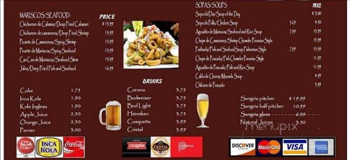 El Tayta Restaurant - Hallandale, FL menu_pic
