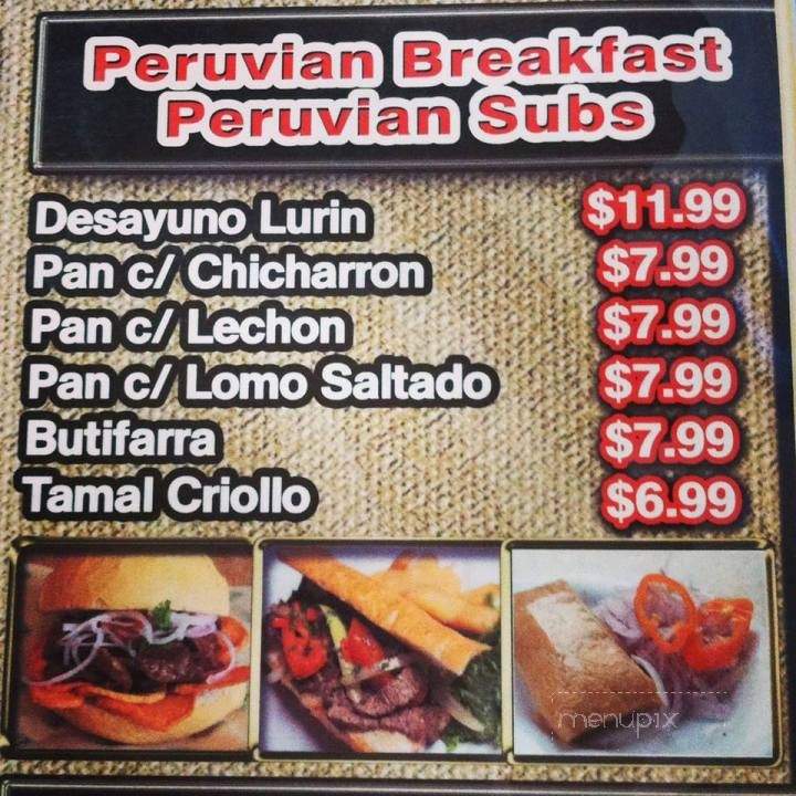 El Tayta Restaurant - Hallandale, FL menu_pic