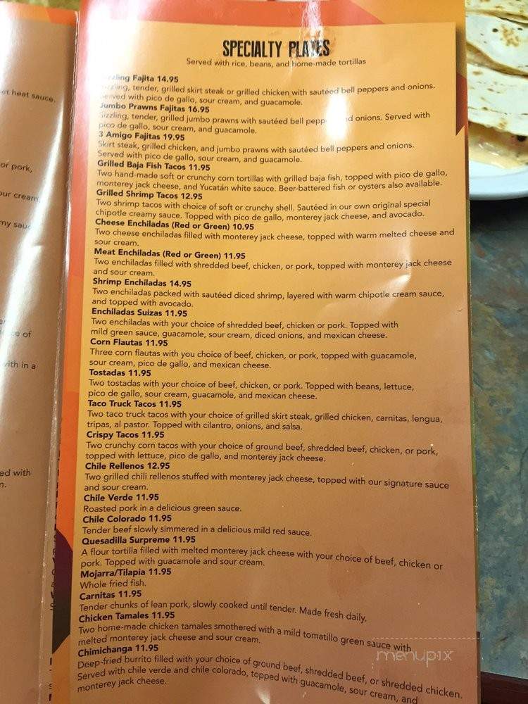 La Salsa Fresh Mexican Grill - Riverbank, CA menu_pic