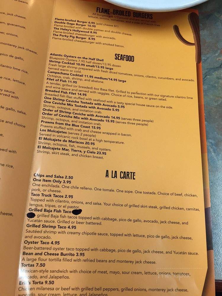 La Salsa Fresh Mexican Grill - Riverbank, CA menu_pic