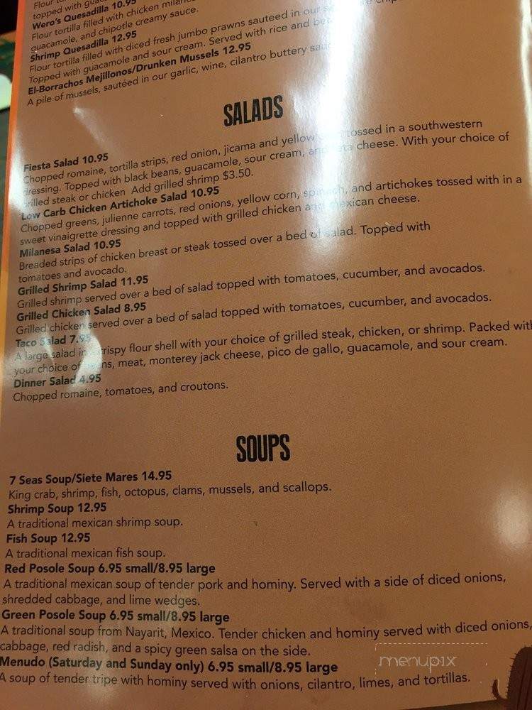 La Salsa Fresh Mexican Grill - Riverbank, CA menu_pic