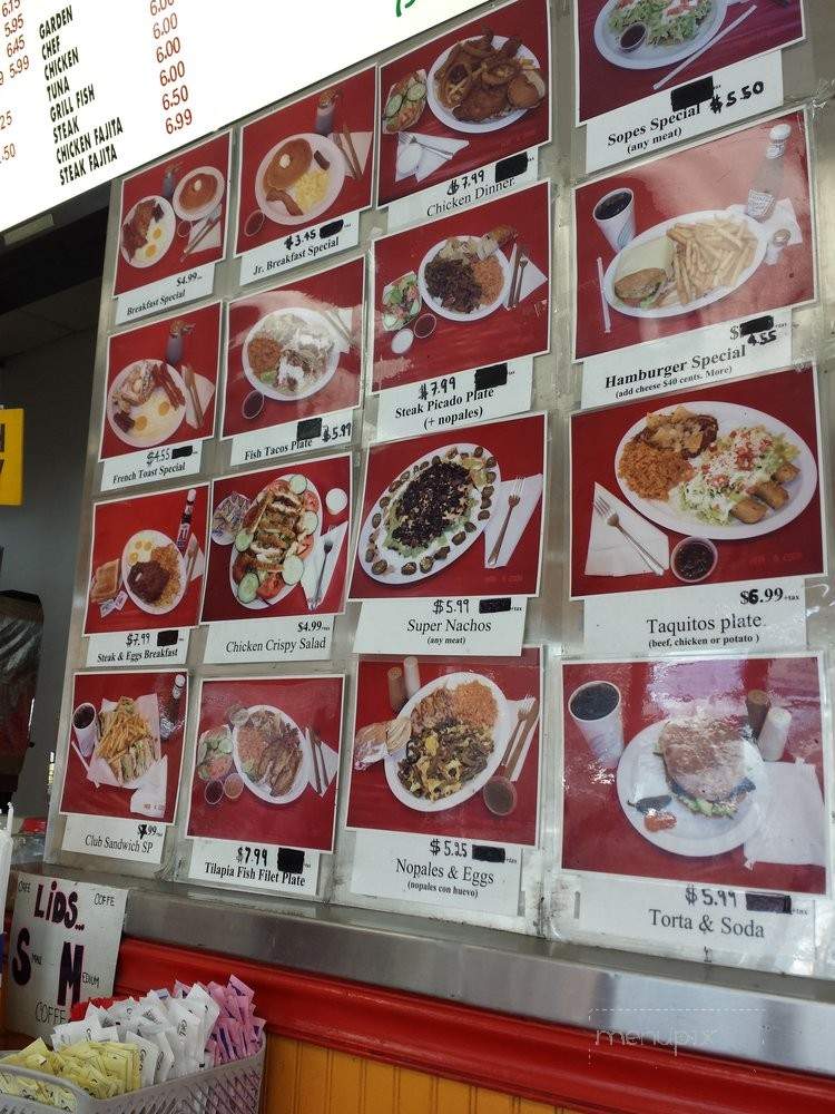 Mando's Family Restaurant - Los Angeles, CA menu_pic