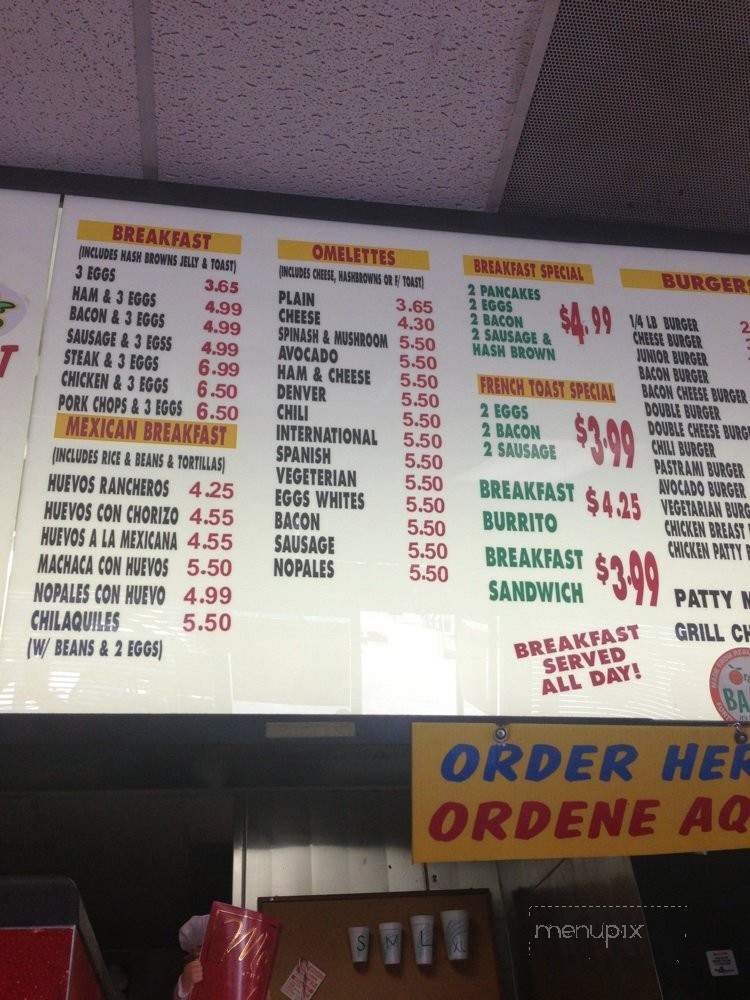 Mando's Family Restaurant - Los Angeles, CA menu_pic