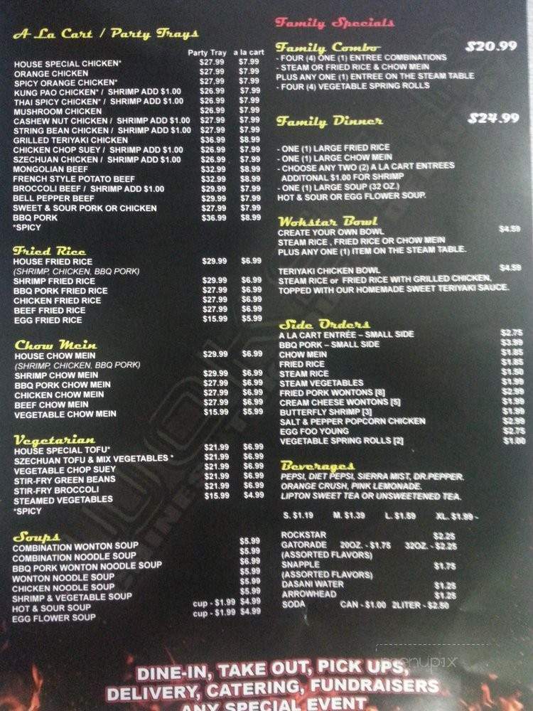 WokStar - La Mirada, CA menu_pic
