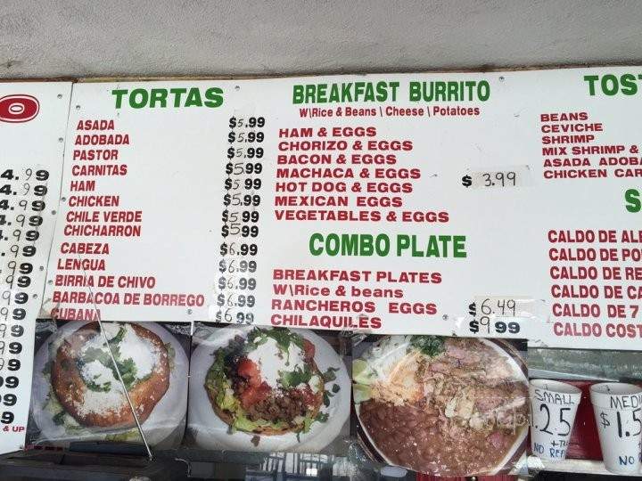 Restaurant Mexico Lindo - Corona, CA menu_pic