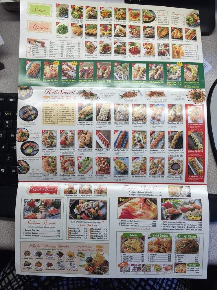 Sake Sushi - Santa Maria, CA menu_pic