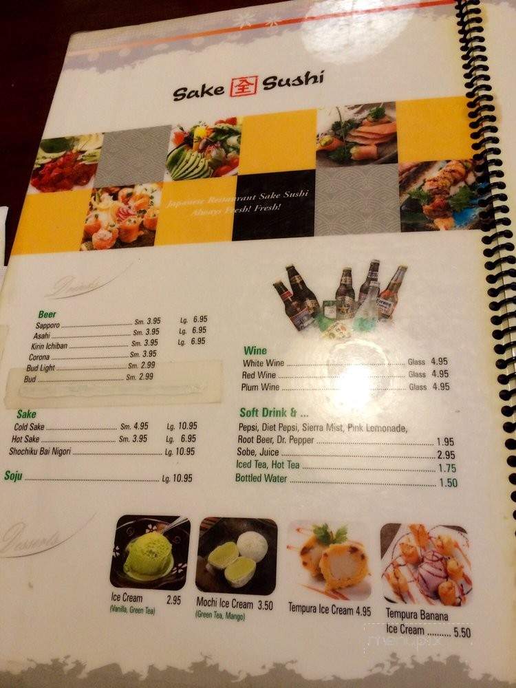 Sake Sushi - Santa Maria, CA menu_pic