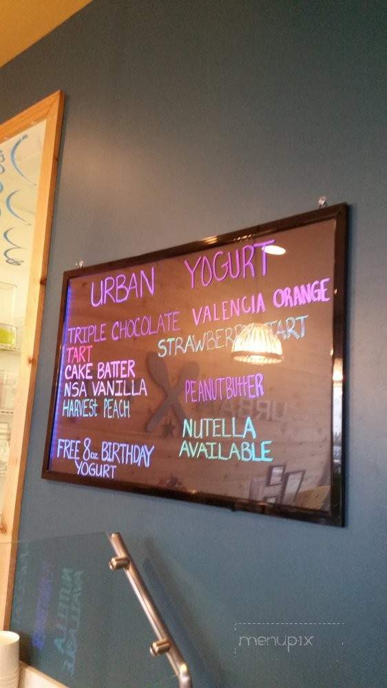 /250906762/Urban-Yogurt-Menu-Shingle-Springs-CA - Shingle Springs, CA