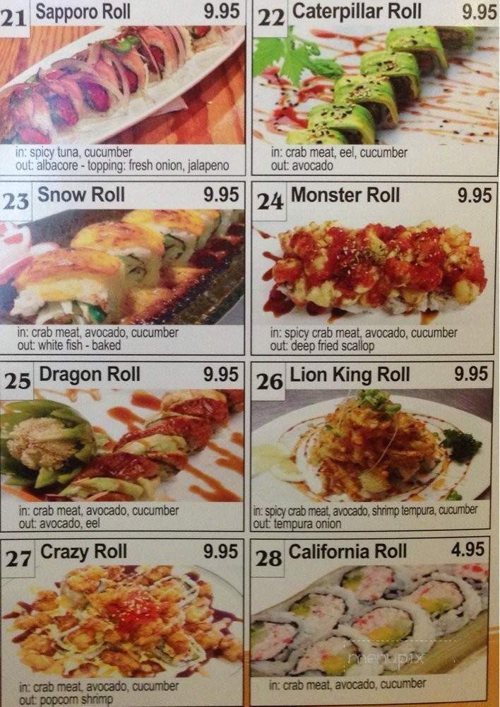 Pink Tuna Sushi & Roll - Orange, CA menu_pic