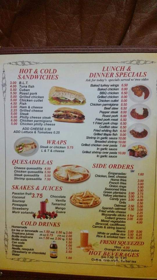Angie's Breakfast Spot - Brooklyn, NY menu_pic