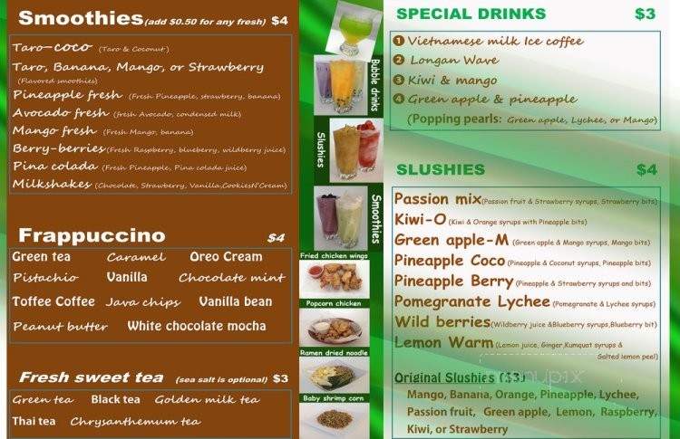 Snow Iceland - Ontario, CA menu_pic