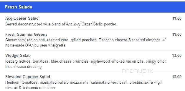 Mountain Nectar - Olympic Valley, CA menu_pic