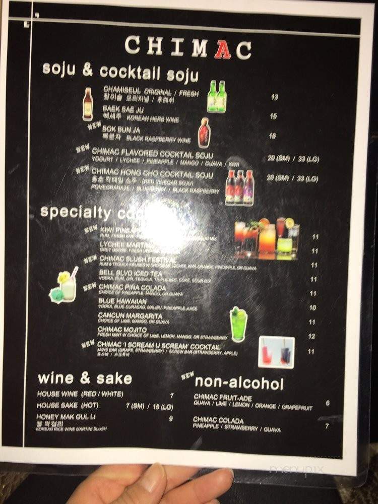 Chimac - Bayside, NY menu_pic