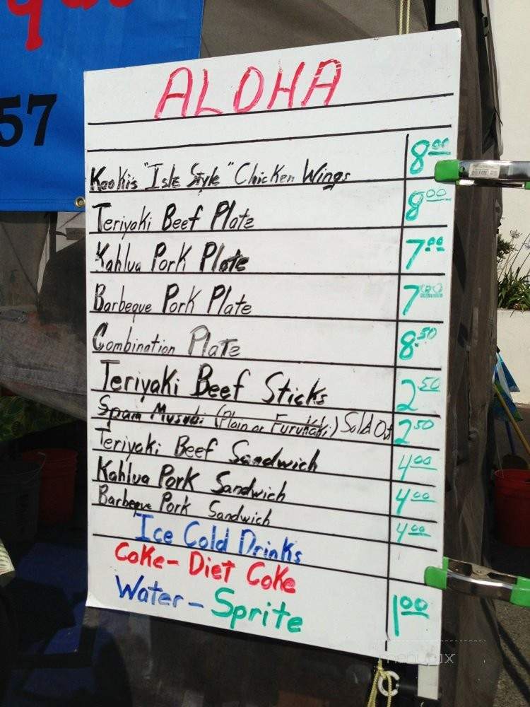 /250273334/Keokis-Hawaiian-Barbecue-Menu-Marina-CA - Marina, CA