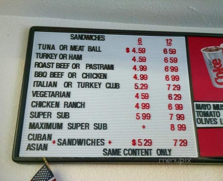 Super Subs - Banning, CA menu_pic