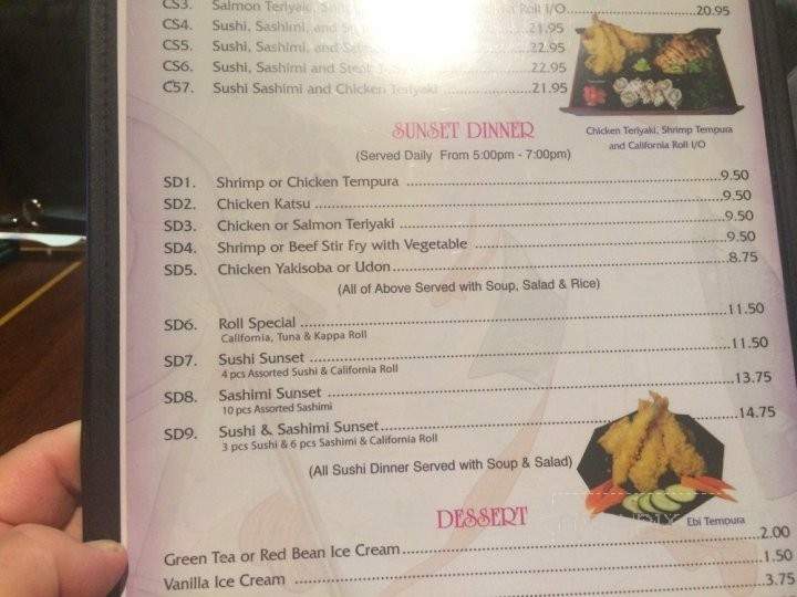 Hiro Maru Sushi - Hollywood, FL menu_pic