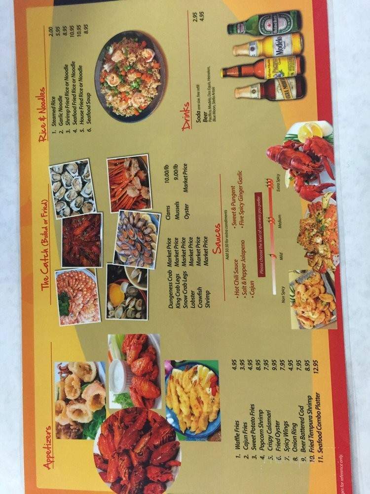 California Seafood Pub - Baldwin Park, CA menu_pic