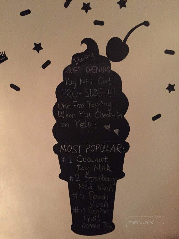iTea - Yorba Linda, CA menu_pic