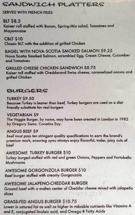 Queens and Paupers - Long Island City, NY menu_pic