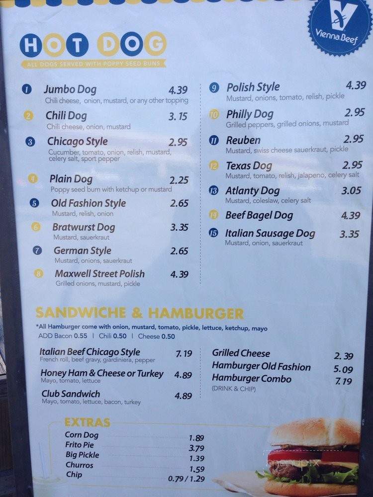 The Dog Stop - Dallas, TX menu_pic