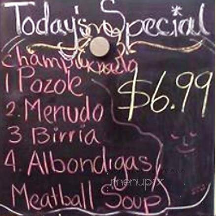 Don Ruben Mexican Grill - Lakewood, CA menu_pic