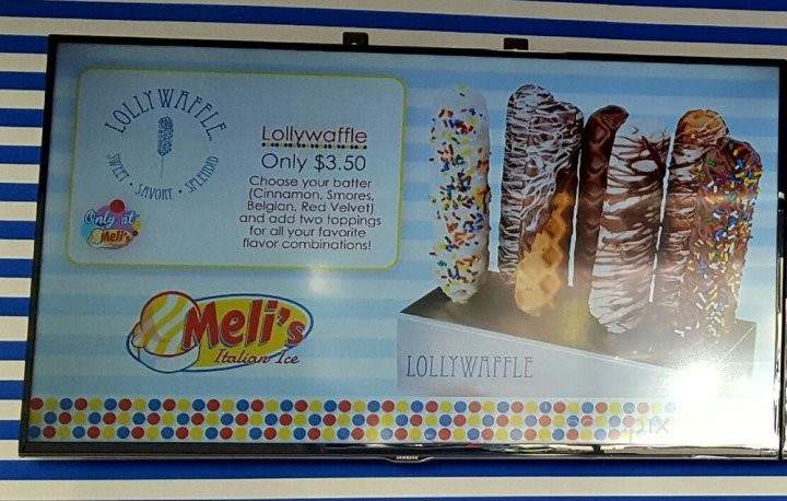 Meli's Italian Ice - Los Angeles, CA menu_pic