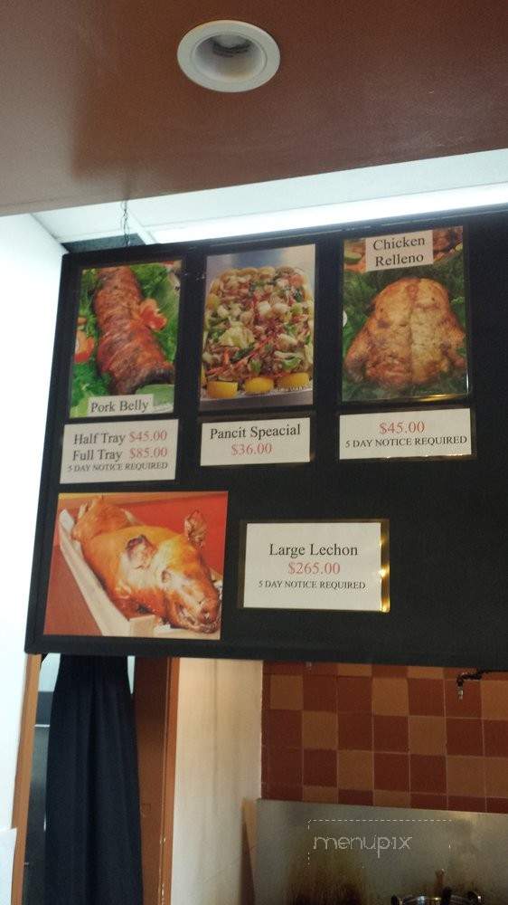 JoJo's Barbecue and Bibingkinitan - Long Beach, CA menu_pic