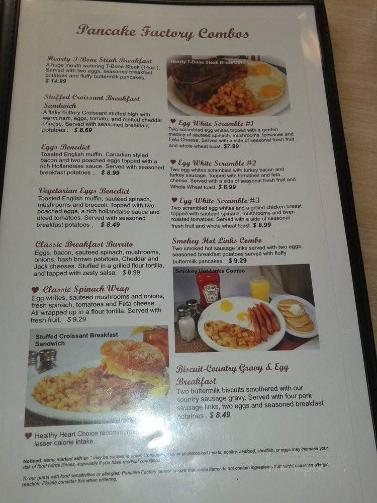 The Pancake Factory - Los Angeles, CA menu_pic