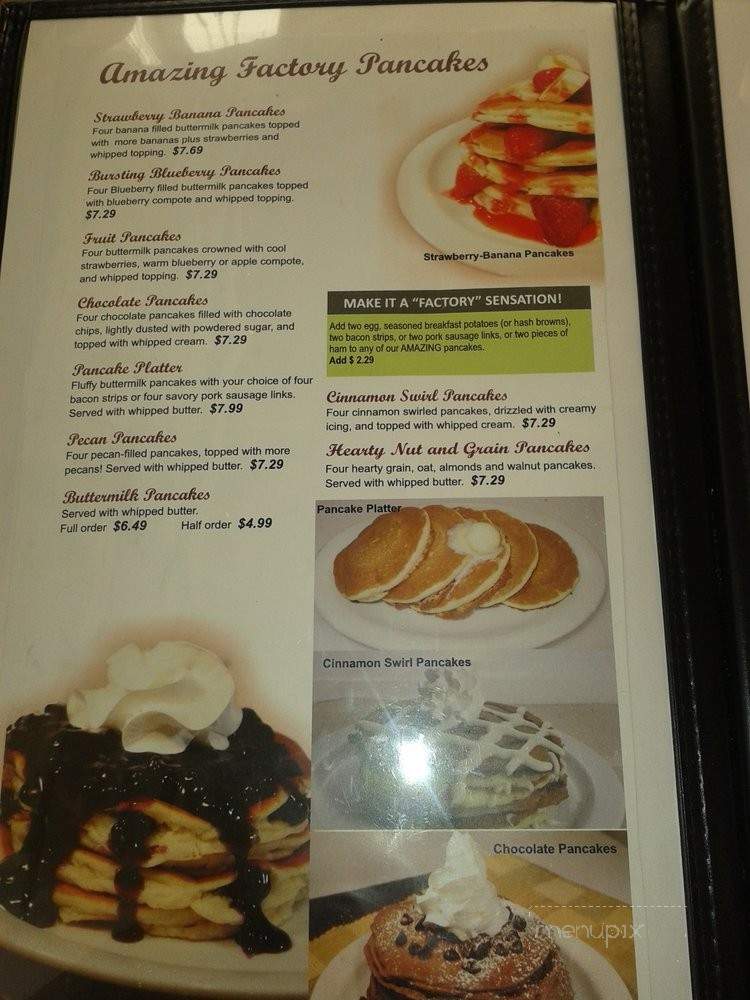 The Pancake Factory - Los Angeles, CA menu_pic