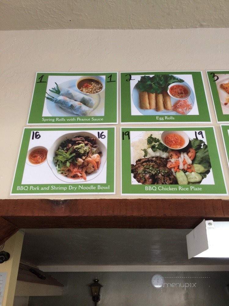 Vietnam Restaurant - King City, CA menu_pic