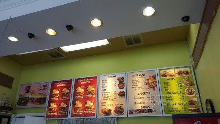 Star Burger - Anaheim, CA menu_pic