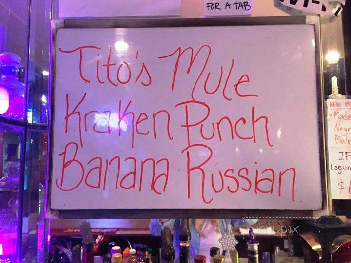 Liquid Zoo - Van Nuys, CA menu_pic