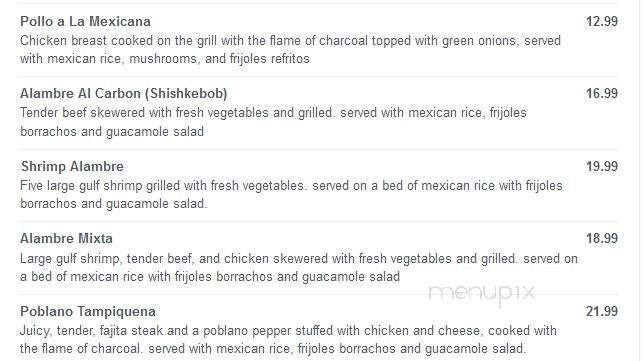 La Fogata Restaurant - Fort Myers, FL menu_pic
