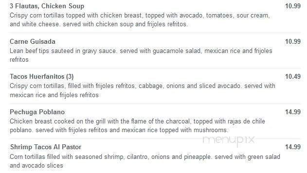 La Fogata Restaurant - Fort Myers, FL menu_pic