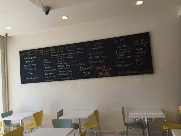 Ice Master - Los Angeles, CA menu_pic