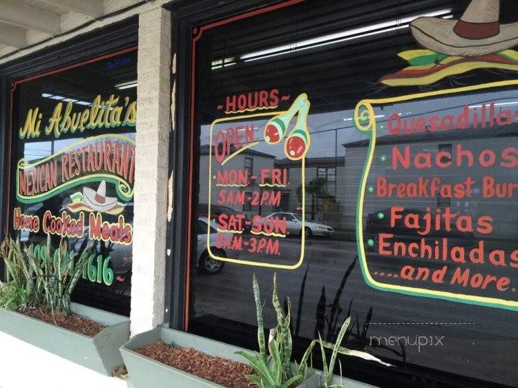 Mi Abuelitas - Galveston, TX menu_pic