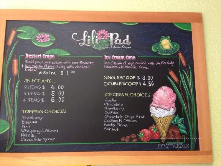 /250294899/Lili-Pad-Menu-Ukiah-CA - Ukiah, CA