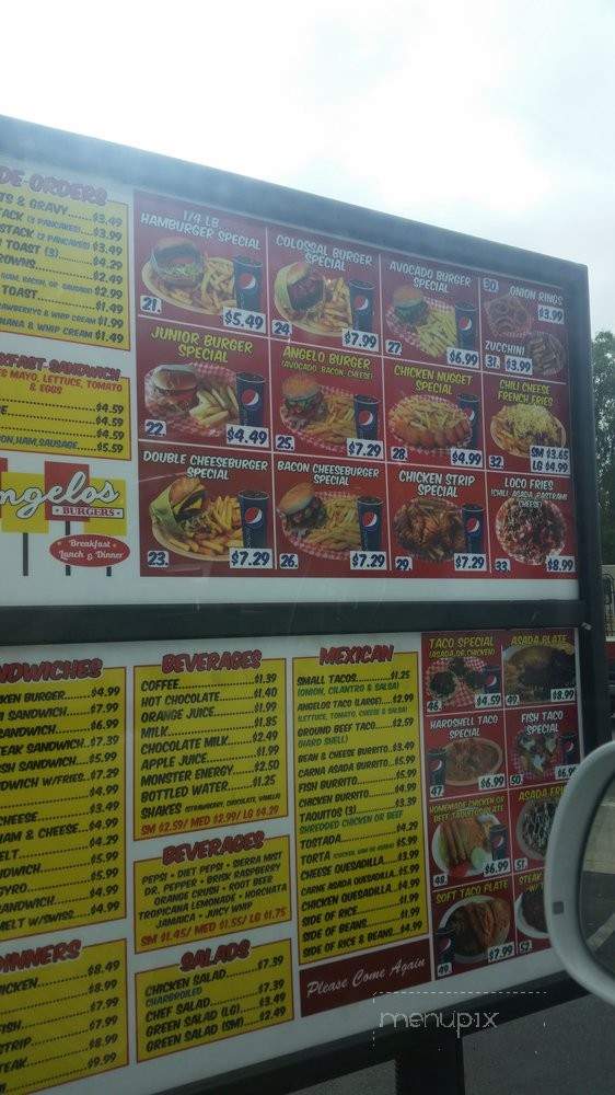 Angelo's Burgers - Pomona, CA menu_pic