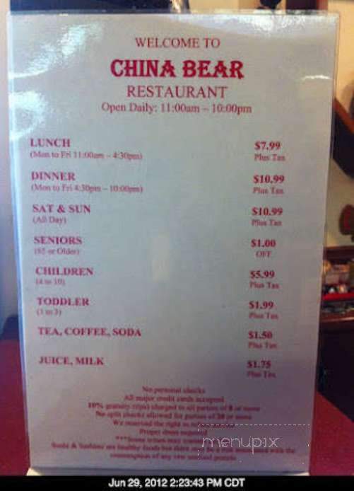 /250127353/China-Bear-Restaurant-Menu-Houston-TX - Houston, TX