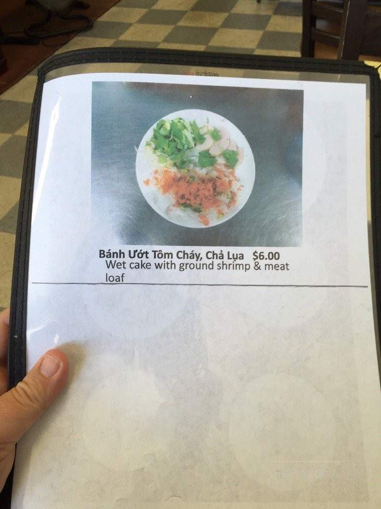 Phuong Nga Banh Cuon - San Diego, CA menu_pic