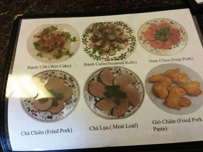 Phuong Nga Banh Cuon - San Diego, CA menu_pic