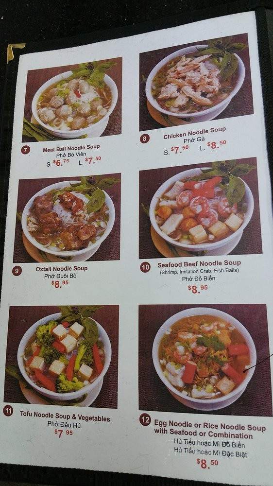 Pho 81 - Irvine, CA menu_pic
