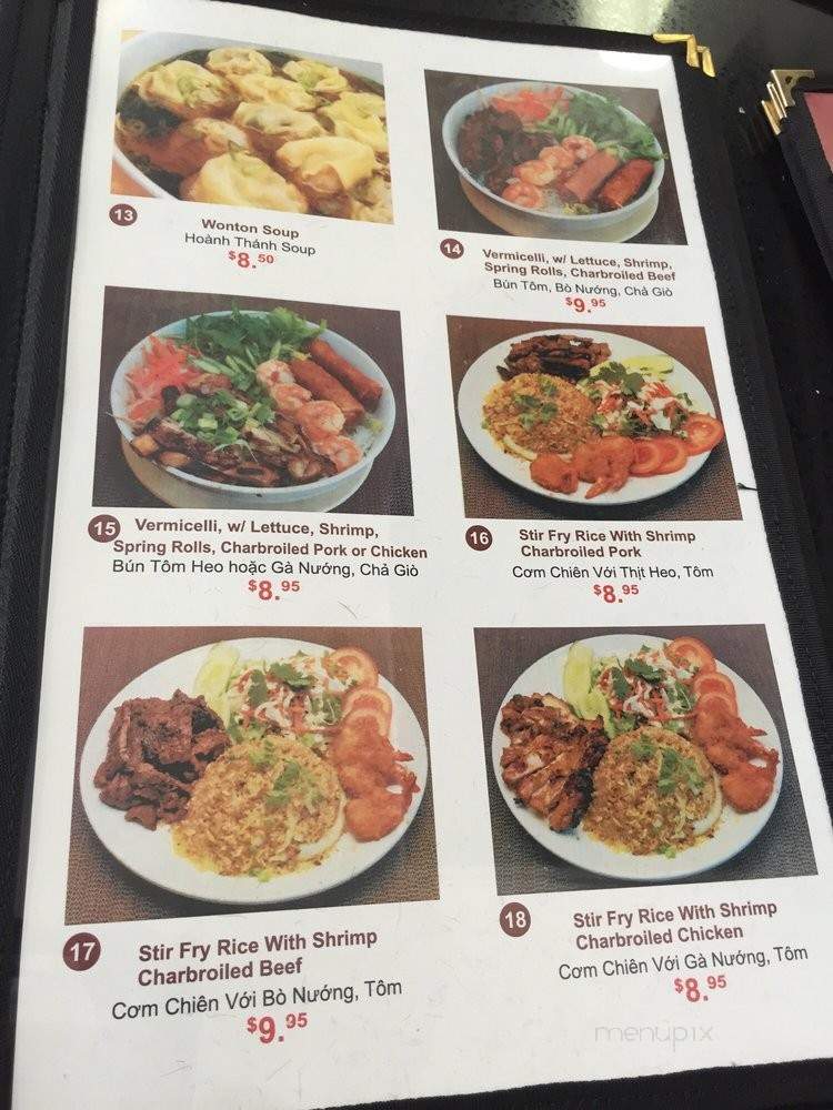 Pho 81 - Irvine, CA menu_pic